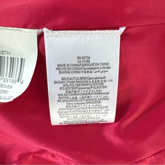 BGBCMaxAzria Red blazer LIKE NEW large women’s jacket - Picture 15 of 15